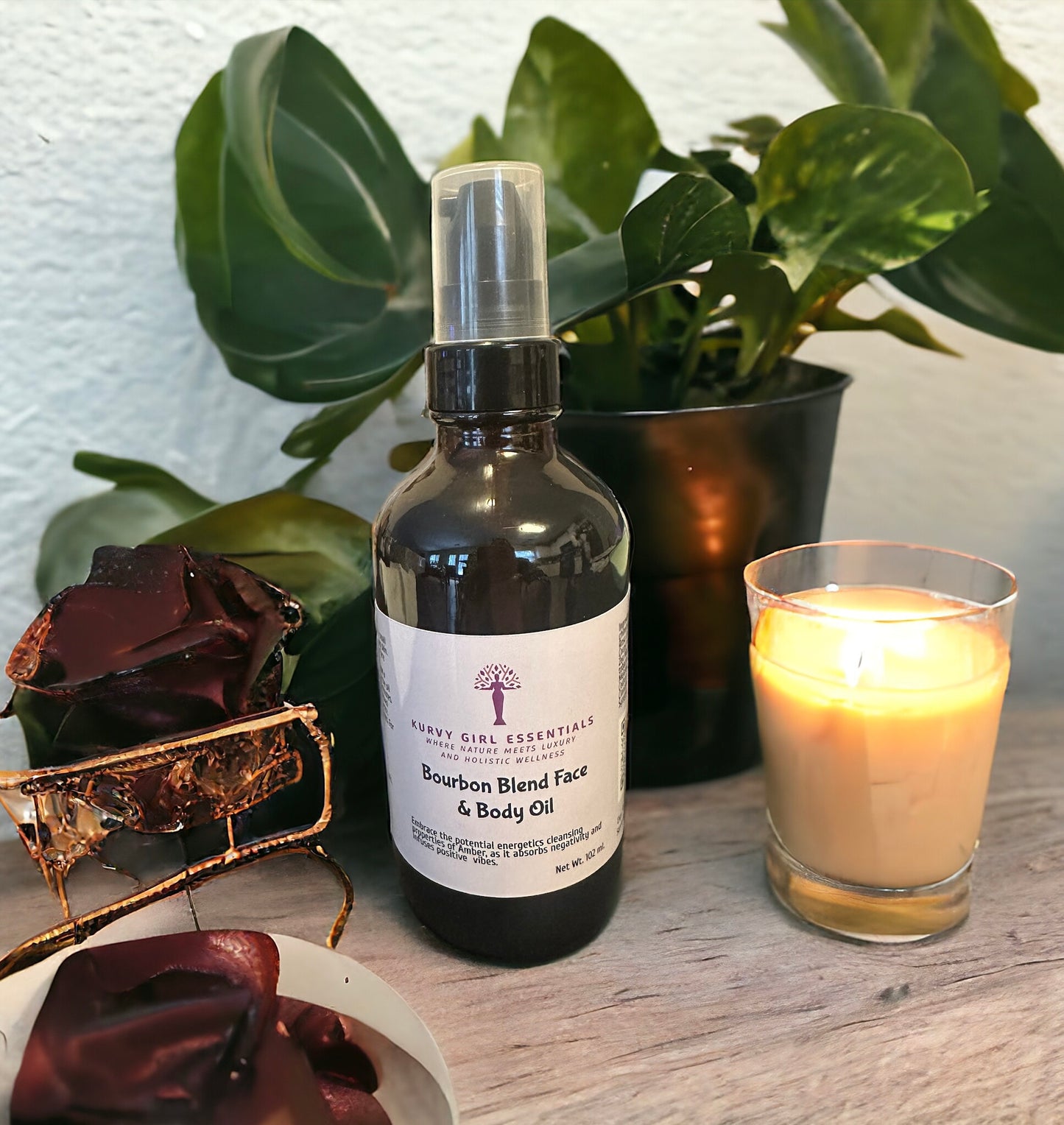 Bourbon Blend Face & Body Oil (1 oz)